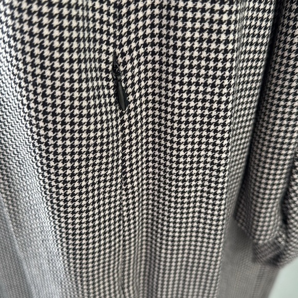 Akris Punto houndstooth long sleeved dress size 16 - Picture 5 of 6